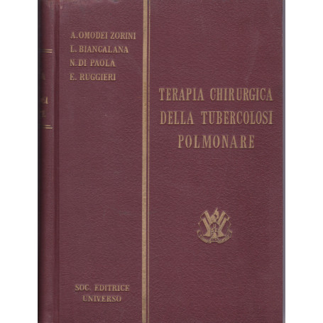 Terapia chirurgica della tubercolosi polmonare