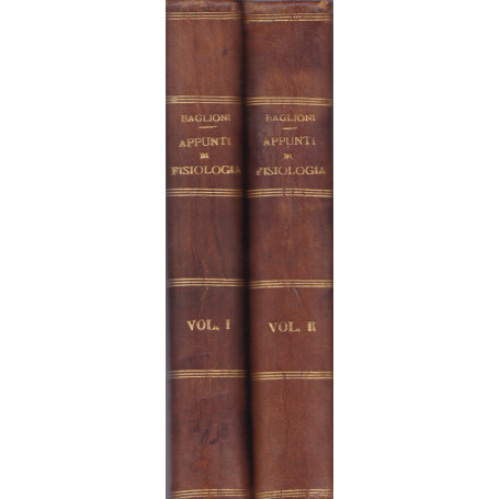 Appunti di fisiologia. I. II.