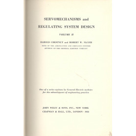 Servomechanims and regulating system design (volume II)