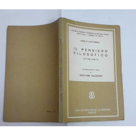 Il pensiero filosofico. Lettere scelte. Introduzione e note di Gastone Gazzarri