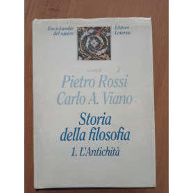 Storia della filosofia. L\'Antichità  (Vol. 1)