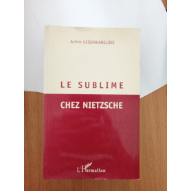 Le sublime chez Nietzsche