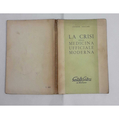 La crisi della medicina ufficiale moderna