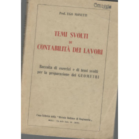 Temi svolti di contabilità  dei lavori