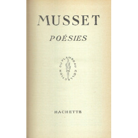 Musset. Poésies.