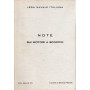 Note sui motori a scoppio