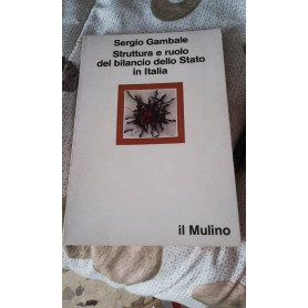 struttura e ruolo del bilancio dello stato in italia