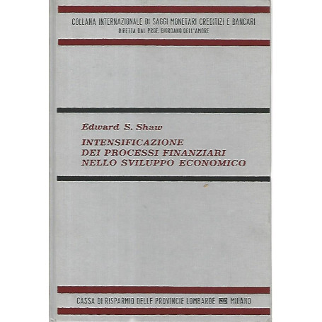 Intensificazione dei processi finanziari nello sviluppo economico