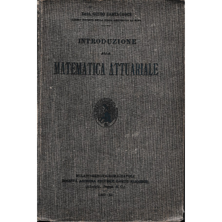 Introduzione alla Matematica attuariale
