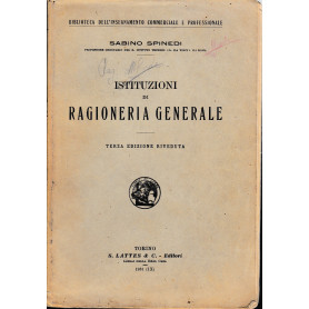 Istituzioni di ragioneria generale