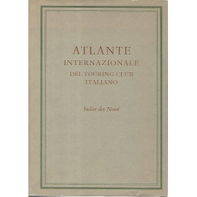 Atlante internazionale del touring club italiano. Indice dei nomi