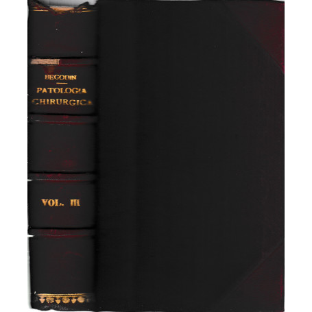 Compendio di Patologia Chirurgica 3° vol. - Ghiandole mammarie - Addome - Apparato G827enitale maschile