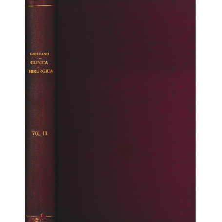 Lezioni di Clinica Chirurgica 3° vol.