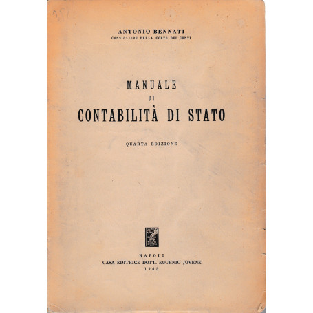 Manuale di Contabilità  di Stato