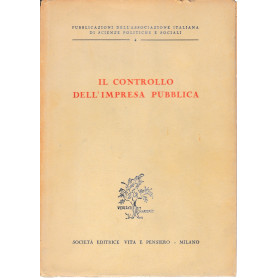 Il controllo dell'impresa pubblica