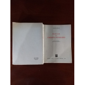 Manuale del credito fondiario
