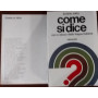 Come si dice