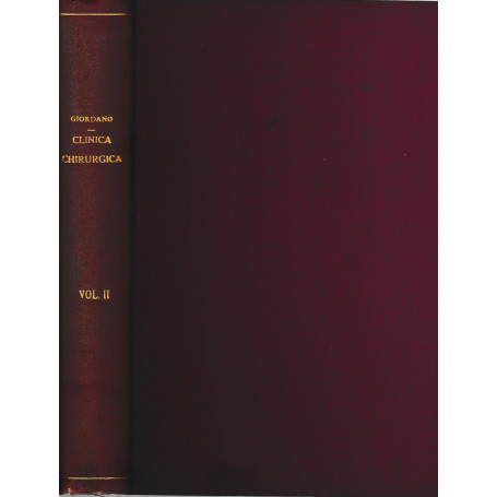 Lezioni di clinica chirurgica 2° vol.