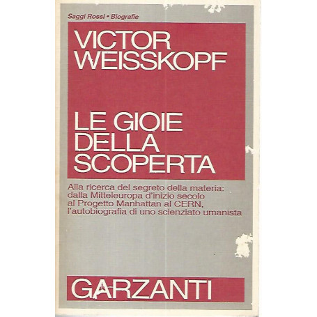 Le gioie della scoperta