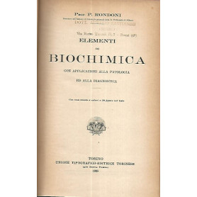 Elementi di biochimica