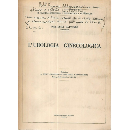L'urologia ginecologica