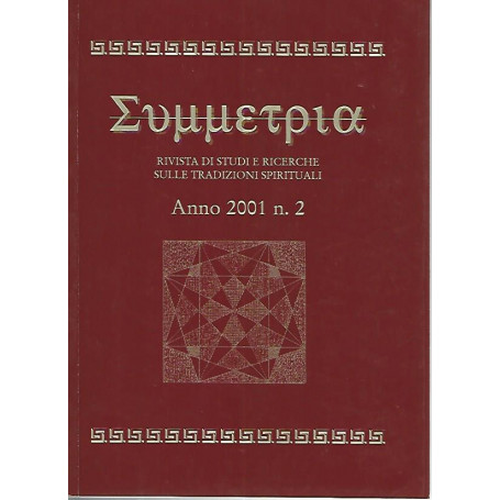 Simmetria. Rivista di studi e ricerche sulle tradizioni spirituali. Anno 2001 n.2