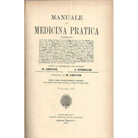 Manuale di medicina pratica. Volume IV