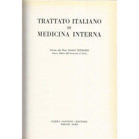 Trattato italiano di medicina interna. Malattie da agenti fisici. Avvelenamenti. Malattie professionali