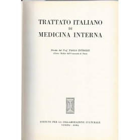 Trattato italiano di medicina interna. Malattie dell'apparato respiratorio. Malattie del mediasto e del diaframma