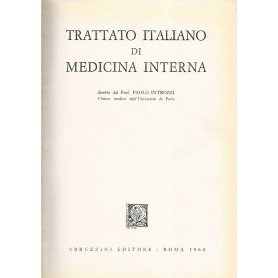 Trattato italiano di medicina interna.Tecniche e diagnostica di lasboratorio