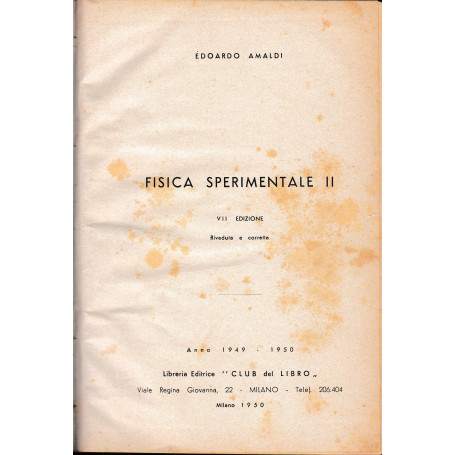 Fisica sperimentale II