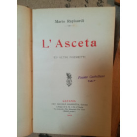 L'Asceta ed altri poemetti.