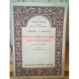 Breve corso di storia dell'educazione