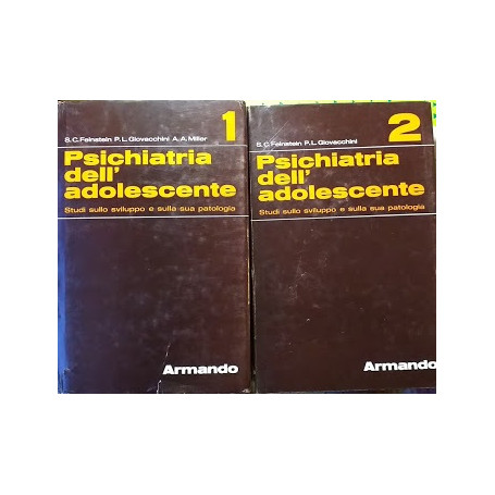 Psichiatria dell'adolescente. Studi sullo sviluppo e sulla sua patologia. Vol. 1 e 2