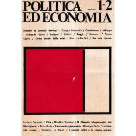 Politica ed economia 1-2 Aprile 1973  Rivista bimestrale