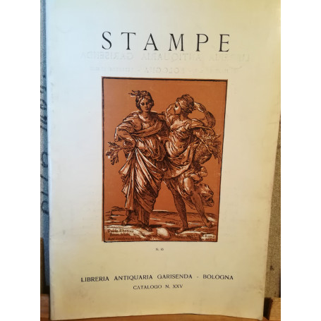 Catalogo stampe. Libreria antiquaria Garisenda - Bologna. Novembre 1961.