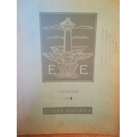 Electa Editrice. catalogo 1958.