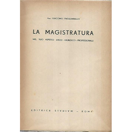 La magistratura