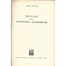 Manuale della volontaria giurisdizione