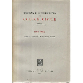 Rassegna di giurisprudenza sul codice civile. Libro primo