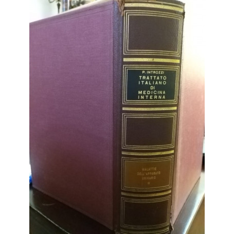 Trattato italiano di medicina interna (malattie dell'apparato urinario volume I)