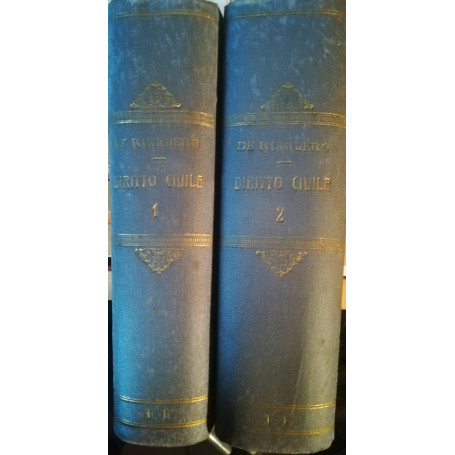 Istituzioni di diritto civile. I. II.