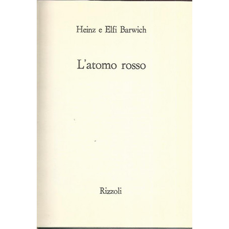 L'atomo rosso