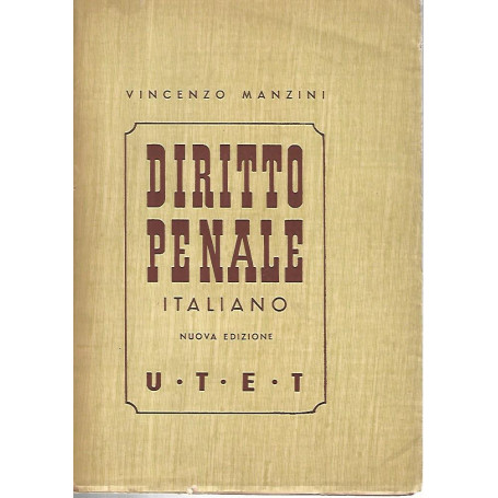 Diritto penale italiano. Volume VIII