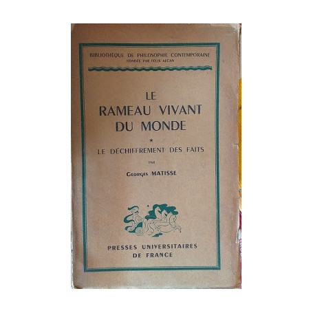 Le rameau vivant du monde