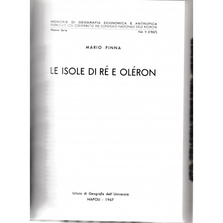 Le Isole di Ré e Oléron. Nuova serie vol. 5