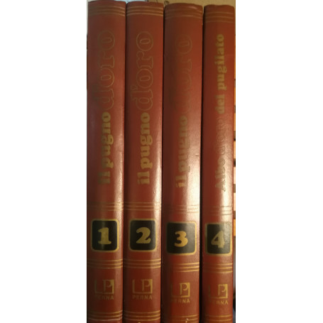 Il pugno. Prima enciclopedia storica del pugilato mondiale. I. II. III. IV.