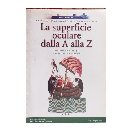 La superficie oculare dalla A alla Z