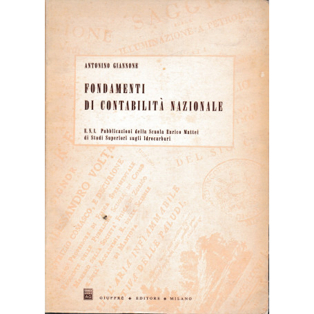 Fondamenti di contabilità  nazionale