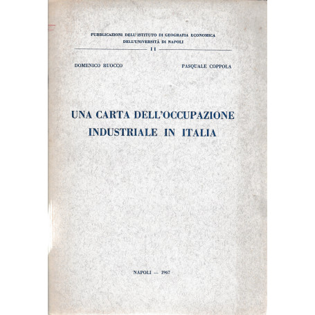 Una carta dell'occupazione industriale in Italia
